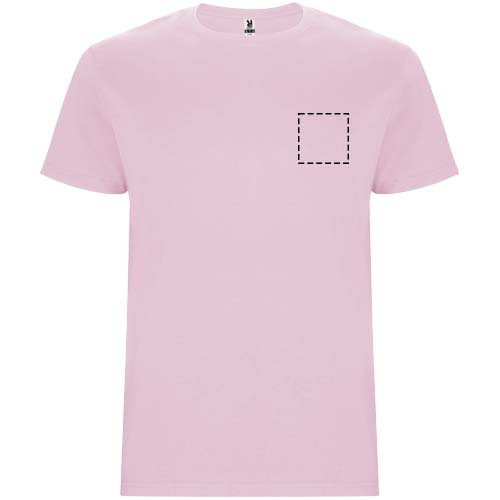 Tee-shirt homme Stafford à manches courtes: Poitrine gauche · Broderie — variante « fixed »