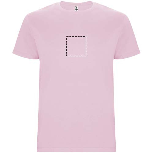 Tee-shirt homme Stafford à manches courtes: Impact – toute la face avant · Broderie — variante « fixed »