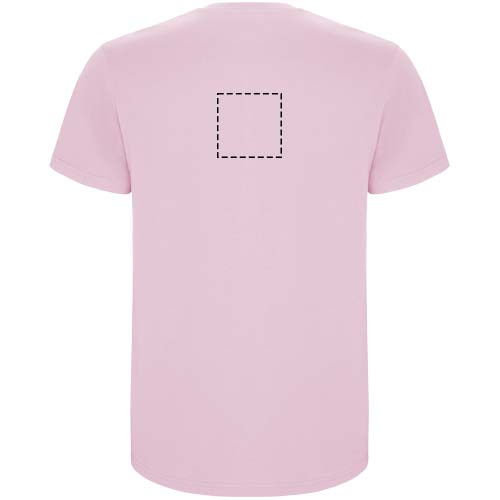 Tee-shirt homme Stafford à manches courtes: Impact – haut du dos · Broderie — variante « fixed »
