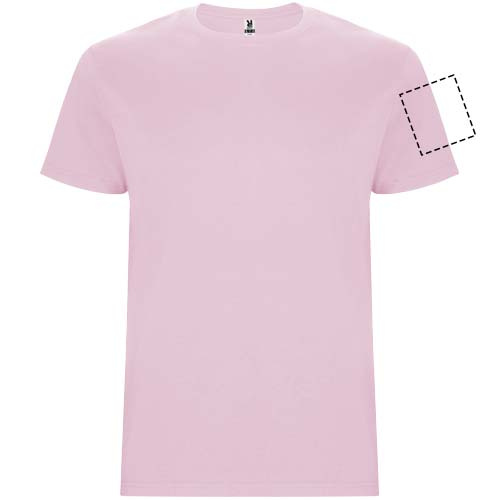 Tee-shirt homme Stafford à manches courtes: Biceps gauche · Transfert DTF