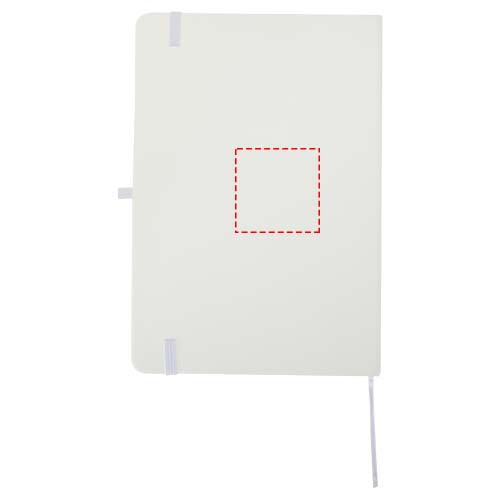 Spectrum, carnet A5 recyclé à couverture rigide: Face arrière · Impression numérique brillante