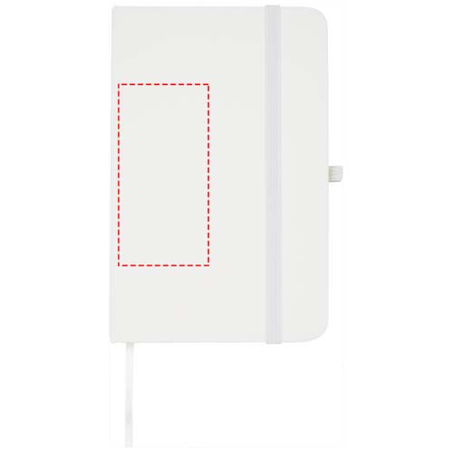 Carnet rigide Spectrum Plus A6: Face arrière · Marquage en relief ou en creux