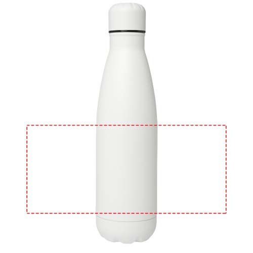 Bouteille en acier inoxydable 500 ml à isolation sous vide Cove: Tout autour · Impression numérique à 360°