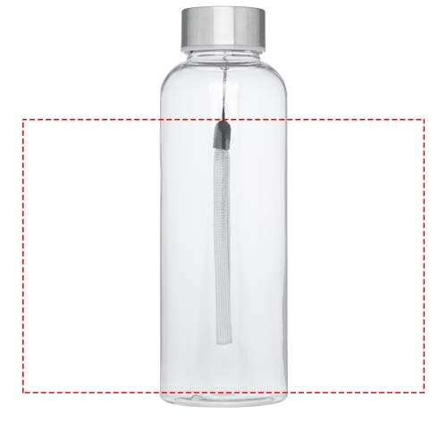 Bouteille à eau 500 ml en RPET Bodhi: Tout autour · Impression numérique à 360°