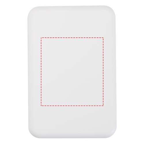 Acrab 15 W 5.000 mAh magnetische kabellose Powerbank: Front · Padprint