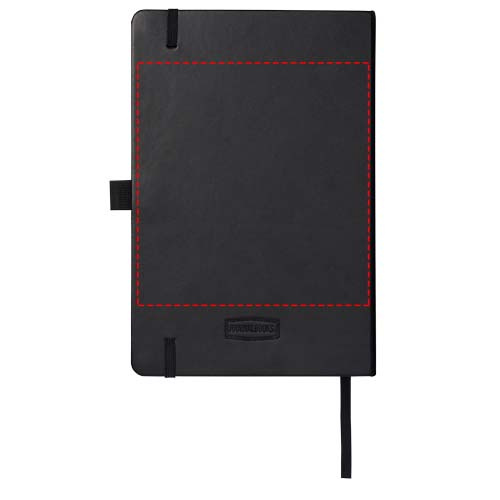 Carnet relié A5 Nova: Face arrière · Impression numérique