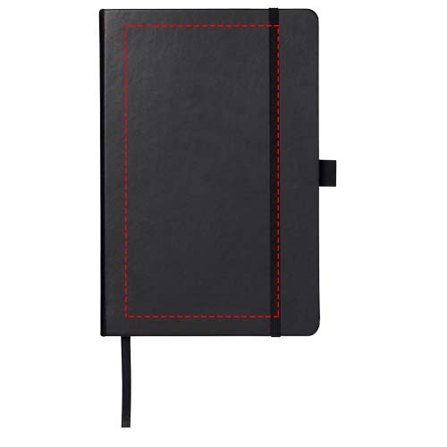 Carnet relié A5 Nova: Face avant · Sérigraphie