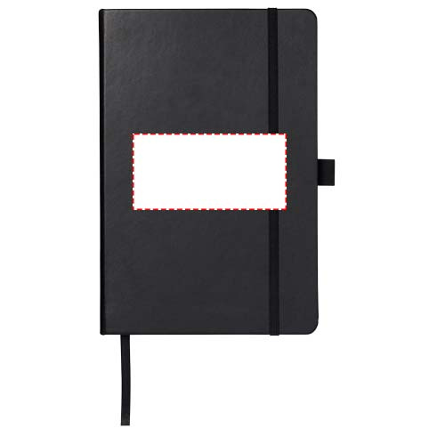 Carnet relié A5 Nova: Face avant · Autocollant imprimé en numérique