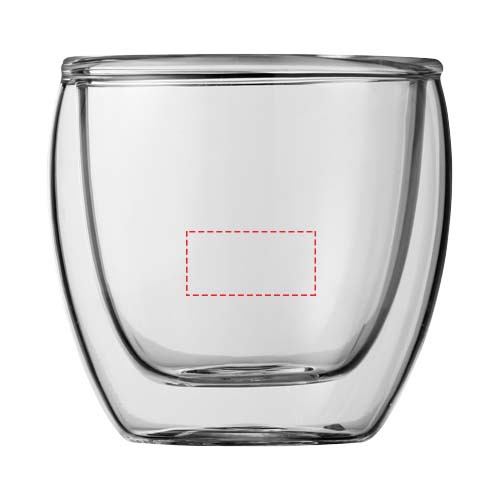 Ensemble de 2 verres à espresso Boda: Tasse 1 · Tampographie