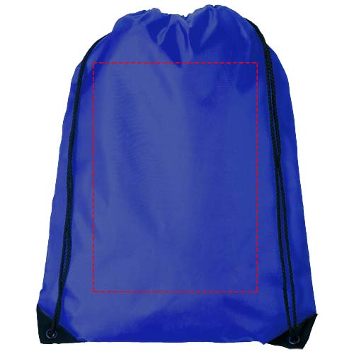 Sac à cordon premium 5 l Oriole: Face avant · Transfert DTF
