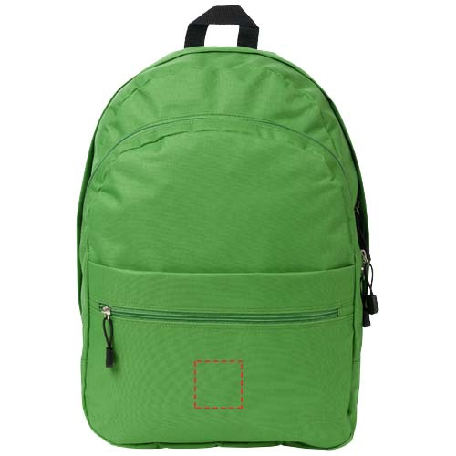 Sac à dos 17 l à 4 compartiments Trend: Poche · Broderie — variante « fixed »