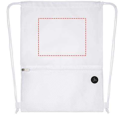 Sac à cordon en filet 5 l Oriole: Face avant · Sublimation