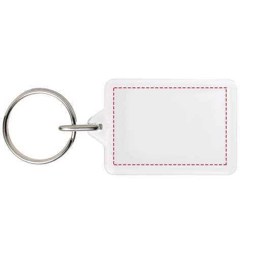 Porte-clés compact Y1 Midi: Les deux faces · Impression numérique sur papier