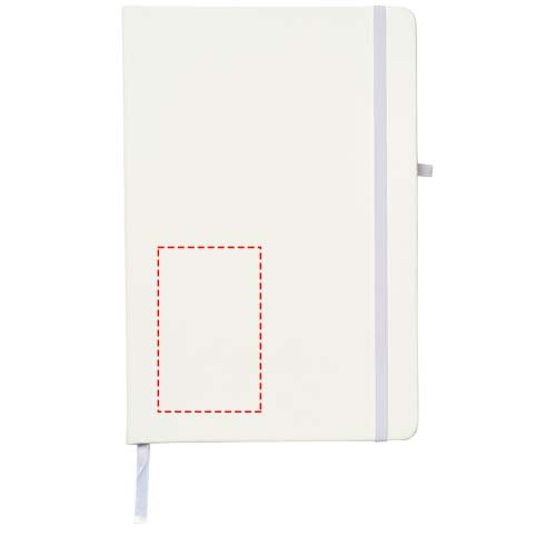 Carnet A5 à pages lignées Polar: En bas à gauche · Marquage en relief ou en creux