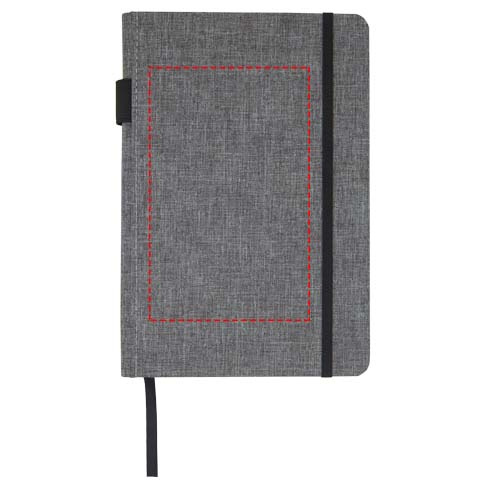 Carnet A5 en RPET Orin: Face avant · Transfert DTF