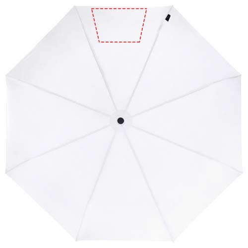 Parapluie pliant 21 pouces résistant au vent en PET recyclé Birgit: Panneau 5 · Transfert