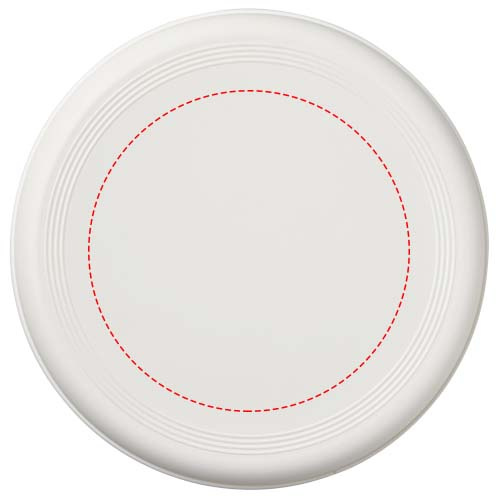 Frisbee recyclé Crest: Dessus · Sérigraphie