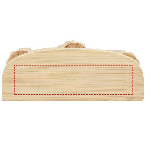 Masseur pour les pieds en bambou Venis: Corps du produit · Gravure laser