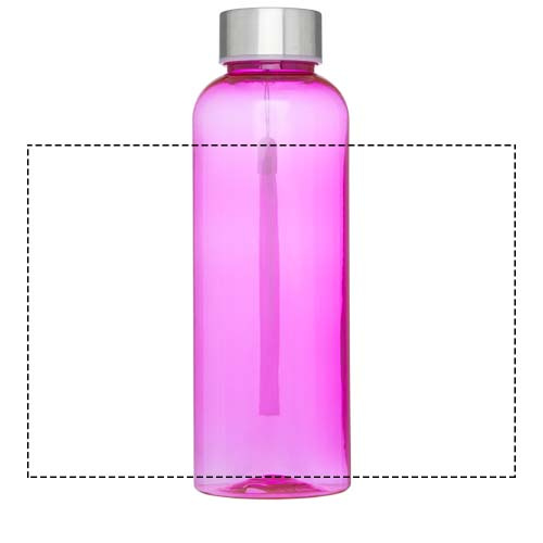 Bouteille à eau 500 ml en RPET Bodhi: Tout autour · Impression numérique à 360°