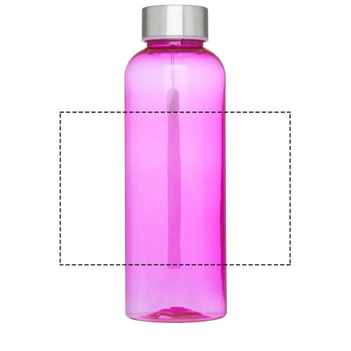 Bouteille à eau 500 ml en RPET Bodhi: Tout autour · Sérigraphie circulaire