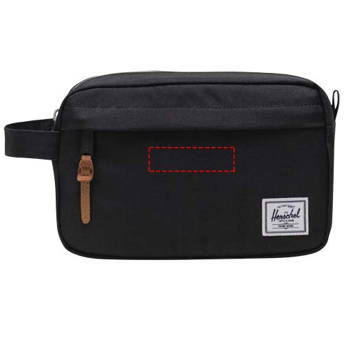 Trousse de voyage recyclée Herschel Chapter: Au-dessus de l’image · Broderie — variante « fixed »