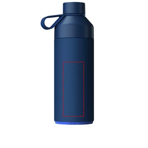 Bouteille isotherme 1 000 ml à isolation sous vide Big Ocean Bottle: Wrap · 360 Laser engraving
