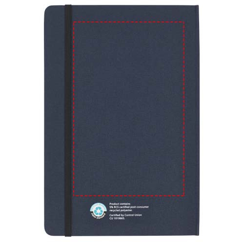 Ensemble de stylo à bille et carnet Skribo: Face arrière · Transfert