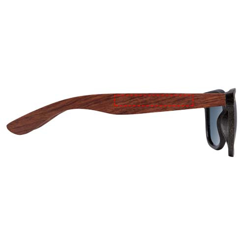Lunettes de soleil Kafo: Branche droite · Gravure laser