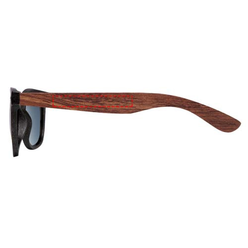 Lunettes de soleil Kafo: Branche gauche · Gravure laser
