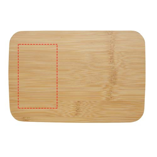Boîte-repas 750 ml Mangi: Côté gauche · Gravure laser