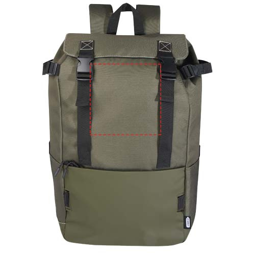 Sac à dos modulable Roam en matière recyclée GRS: Dessus · Transfert