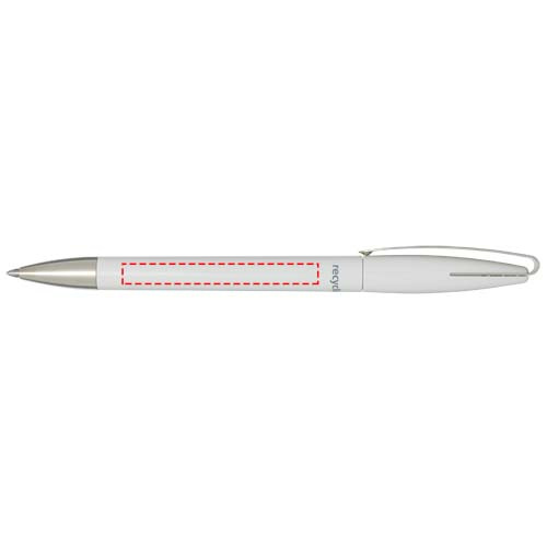 Stylo à bille Ana en plastique recyclé: Corps du stylo · Tampographie