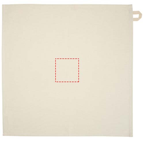 Alora – torchon en coton recyclé 200 g/m²: Corps du produit · Broderie
