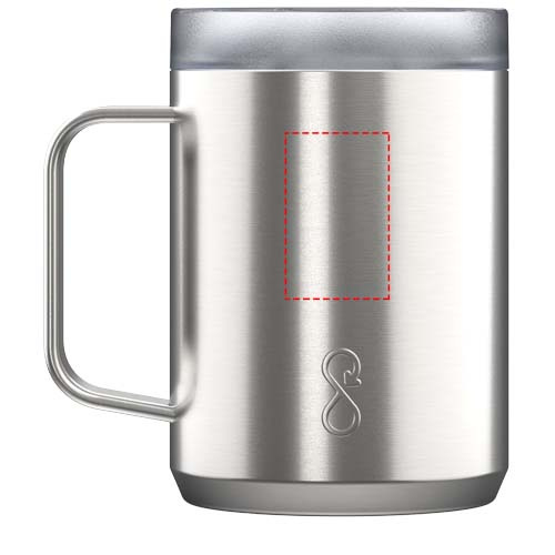 Mug de voyage isotherme Ocean Bottle de 350 ml: Face avant · Tampographie