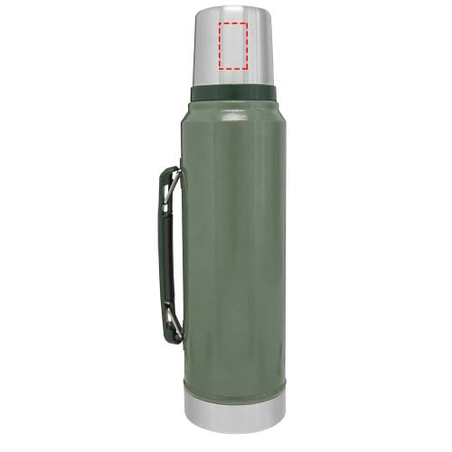 Bouteille isotherme Stanley Classic 1 000 ml: Bouchon · Tampographie