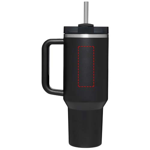 Gobelet isotherme Stanley Quencher H2.0 1 200 ml: Face arrière · Gravure laser