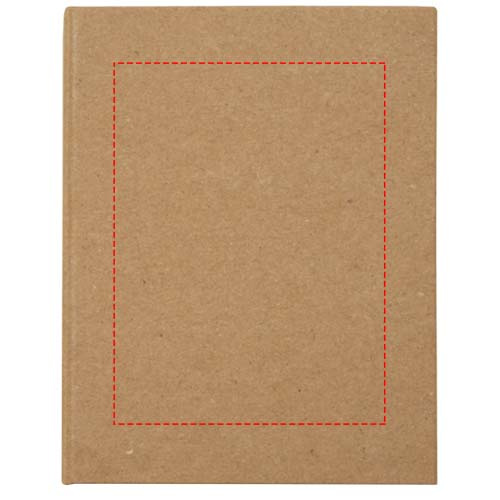 Bloc de notes adhésives Sandal: Face avant · Sérigraphie