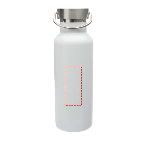 Gourde Sedona 500 ml en acier inoxydable recyclé certifié RCS: Front · Padprint