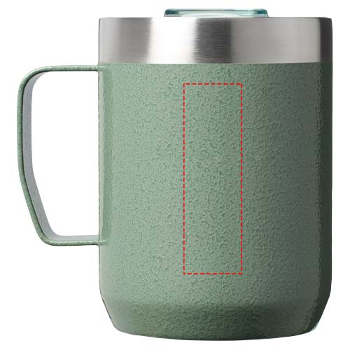 Tasse de camping Stanley Everyday de 236 ml: Face arrière · Gravure laser