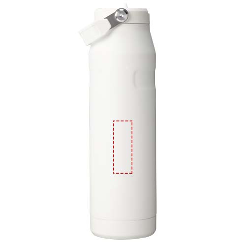 Gourde Stanley IceFlow™ 2.0 de 1,06 litre avec paille rabattable: Back · Laser engraving