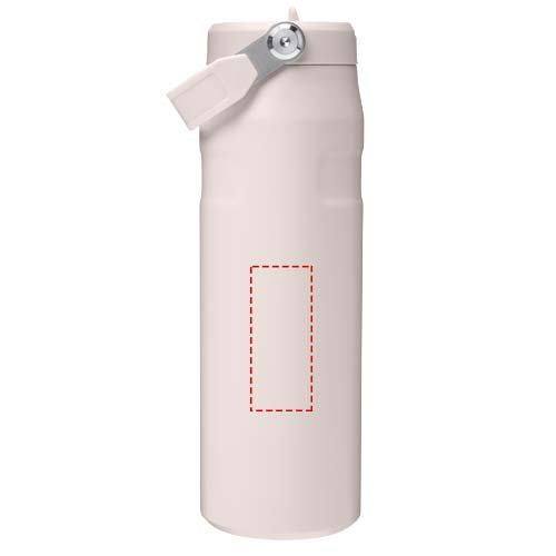 Gourde Stanley IceFlow™ 2.0 de 700 ml avec paille rabattable: Face arrière · Tampographie