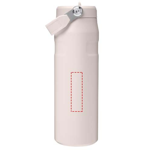 Gourde Stanley IceFlow™ 2.0 de 700 ml avec paille rabattable: Face arrière · Gravure laser