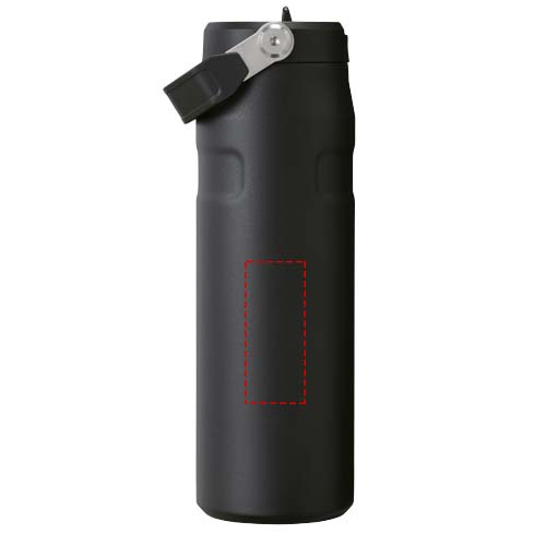 Gourde Stanley IceFlow™ 2.0 de 700 ml avec paille rabattable: Face arrière · Tampographie
