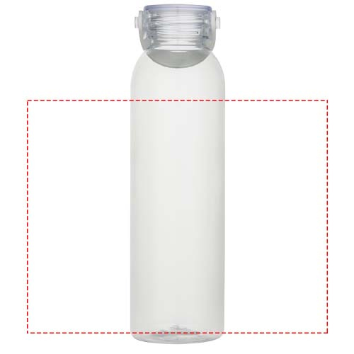 Gourde Alti 630 ml en plastique recyclé RCS: Tout autour · Impression numérique à 360°