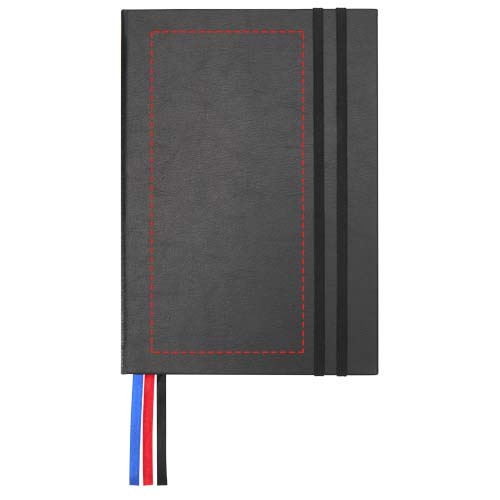 Carnet Alder A5 à couverture rigide: Face avant · Sérigraphie