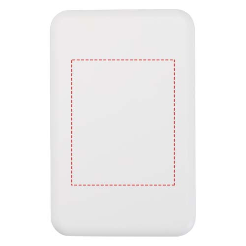 Batterie externe magnétique sans fil Acrab 10000 mAh 15 W: Face avant · Tampographie