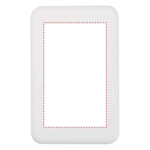 Batterie externe magnétique sans fil Acrab 10000 mAh 15 W: Face avant · Autocollant imprimé en numérique