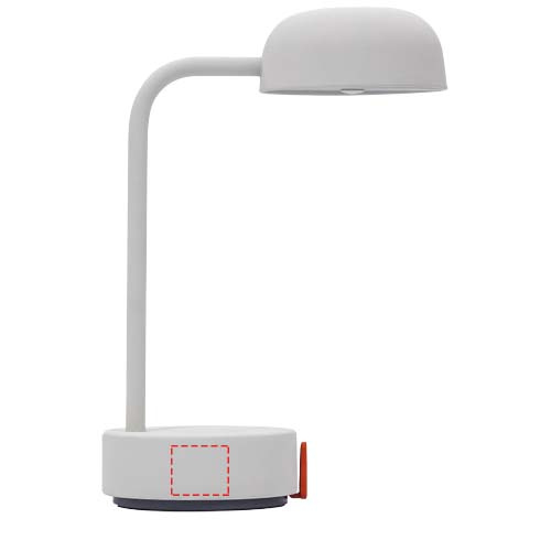 Lampe portable Kooduu Fokus: Côté gauche · Gravure laser