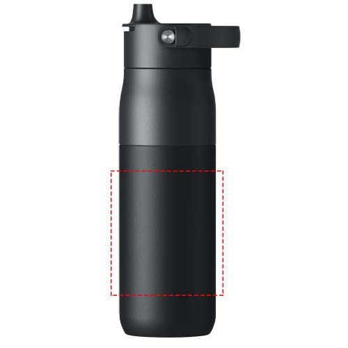 Bouteille LARQ PureVis™ 2.0 — 680 ml: Tout autour · Gravure laser à 360°