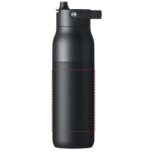 Bouteille LARQ PureVis™ 2.0 1000 ml: Face arrière · Gravure laser